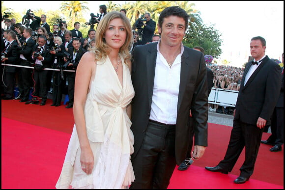 Patrick Bruel et son ex femme Amanda Sthers au Festival de Cannes en 2007.