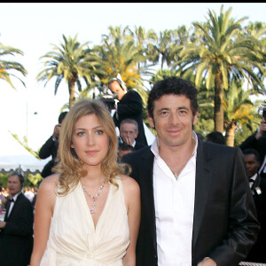 Patrick Bruel et son ex femme Amanda Sthers au Festival de Cannes en 2007.