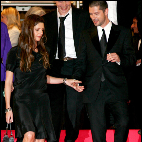 Ils sont, aux dernières nouvelles, toujours en très bons termes aujourd'hui.
Chiara Mastroianni et Melvil Poupaud au Festival de Cannes en 2008.