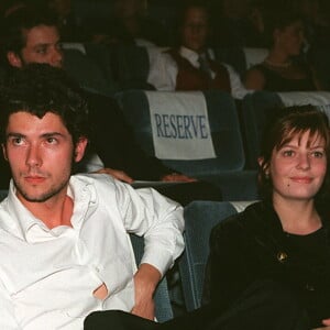 Chiara Mastroianni et Melvil Poupaud au Festival de Deauville en 1996.