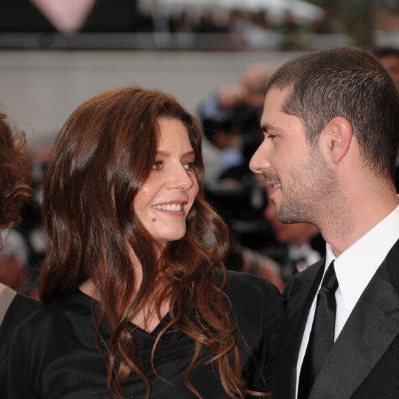 Chiara Mastroianni et Melvil Poupaud à Cannes en mai 2008