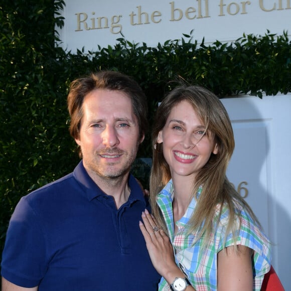 Ophélie Meunier et son époux sont venus après une après-midi passée à Roland-Garros.
Exclusif - Ophélie Meunier et son mari Mathieu Vergne à la soirée Jardin Secret sur le rooftop de l'hôtel The Peninsula Paris le 7 juin 2023. © Rachid Bellak / Bestimage