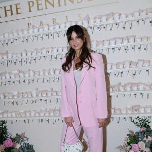 Exclusif - Malika Ménard (Miss France 2010) à la soirée Jardin Secret sur le rooftop de l'hôtel The Peninsula Paris le 7 juin 2023. © Rachid Bellak / Bestimage