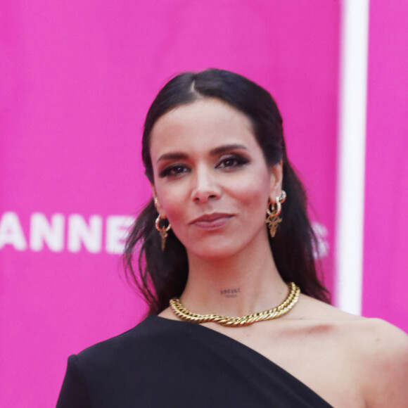 Depuis, Shy'm a refait sa vie et est notamment devenue maman d'un garcon appelé Tahoma.
Tamara Marthe (Shy'm) - Photocall (tapis rose) du festival Canneseries saison 6 au palais des festivals à Cannes le 16 avril 2023. © Denis Guignebourg / Bestimage 