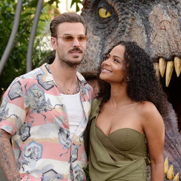 M. Pokora a donné le top départ de sa tournée à Paris, en présence de sa femme Christina Milian.
Christina Milian et son mari M Pokora (Matt Pokora) à la première du film "Jurassic World Dominion" à Los Angeles
