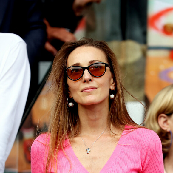 Jelena Djokovic (femme de N.Djokovic) - Novak Djokovic remporte les Internationaux de France de tennis de Roland Garros 2023 face à Casper Ruud (7-6 [7-1], 6-3, 7-5) à Paris le 11 juin 2023. Novak Djokovic s'adjuge un 23ème titre record en Grand Chelem et dépasse Rafael Nadal, bloqué à 22 titres et forfait cette année. © Jacovides-Moeau/Bestimage