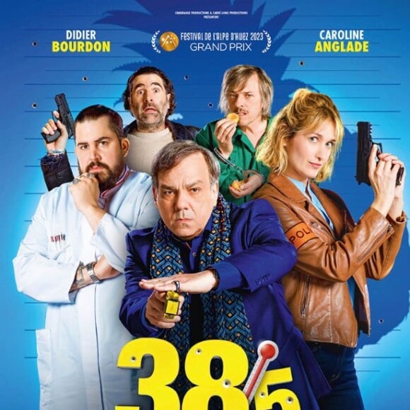 Didier Bourdon dans le film "38°5 Quai des Orfèvres".