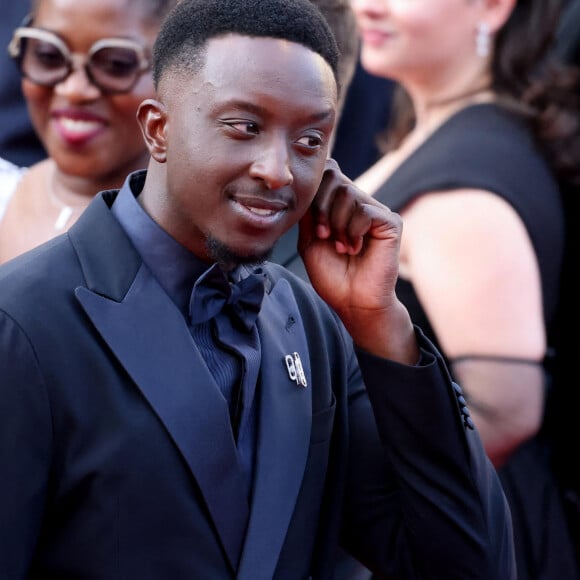 Ahmed Sylla - Montée des marches du film « Club Zéro » lors du 76ème Festival International du Film de Cannes, au Palais des Festivals à Cannes. Le 22 mai 2023 © Jacovides-Moreau / Bestimage