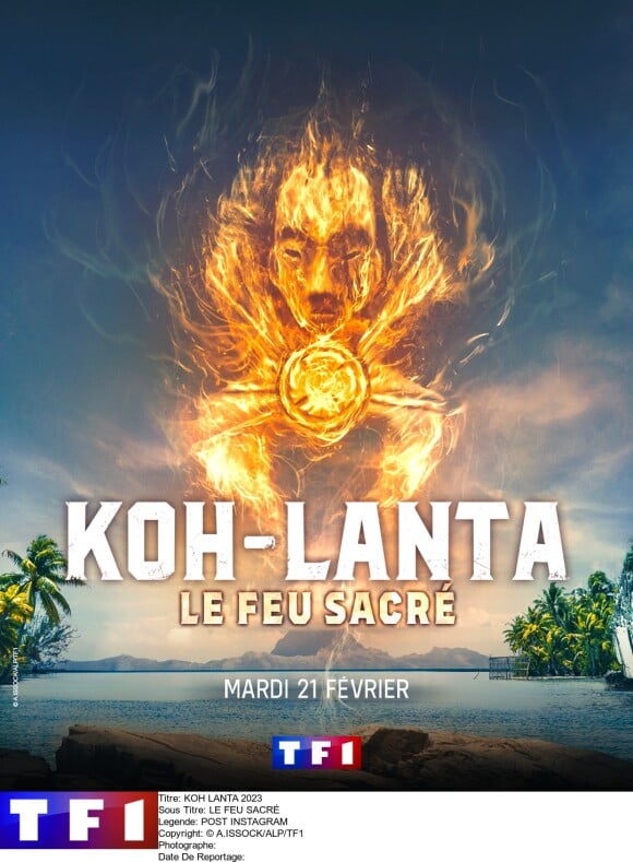 Photos officielles de la nouvelle saison de "Koh-Lanta, le Feu sacré". ©A.ISSOCK/ALP/TF1