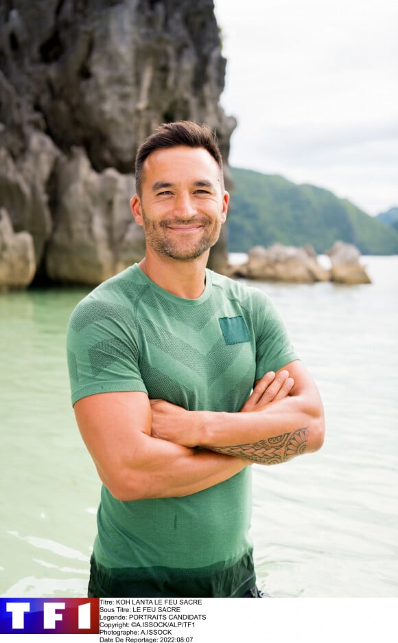 Portrait du candidat Nicolas dans "Koh-Lanta, le Feu sacré". ©A.ISSOCK/ALP/TF1