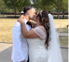 Alaina, âgée de 30 ans, a épousé l'homme de sa vie, Matt Moeller dans le Michigan.  