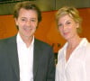 Le tandem a officialisé sa relation à l'été 2008.
François Baroin et Michèle Laroque - Tournoi de Roland-Garros, le dimanche 31 mai 2009