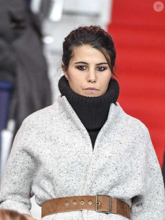 Les amoureux sont devenus parents d'une petite Sasha il y a quelques semaines
Karine Ferri - Karine Ferri encourage son compagnon Yoann Gourcuff lors du match Psg-Rennes au Parc des Princes à Paris le 6 novembre 2016. (victoire 4-0 du Psg) © Pierre Perusseau/Bestimage