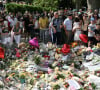 Parmi ces anges gardiens, Pauline, 29 ans, qui est infirmière urgentiste.
Hommage aux victimes de l'attaque au couteau dans le parc des jardins de l'Europe à Annecy le 11 juin 2023. © Frédéric Chambert / Panoramic / Bestimage 