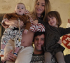 Cindy Poumeyrol a eu trois filles avec son mari Thomas Chenut. Instagram