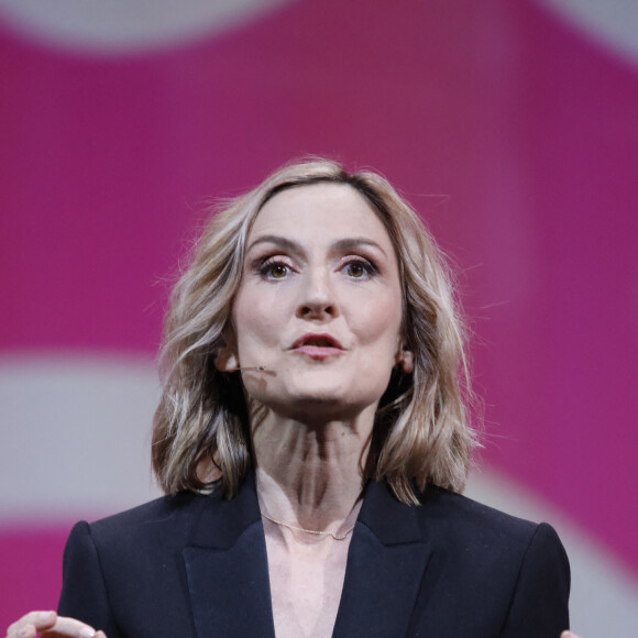 Camille Chamoux lors de la soirée d'ouverture de CanneSeries Saison 6 au Palais des Festivals de Cannes le 14 avril 2023.
© Denis Guignebourg/Bestimage