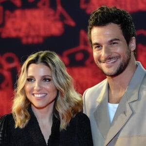 Amir et sa femme Lital lors de la 23ème édition des NRJ Music Awards 2021 au Palais des Festivals de Cannes, le 20 novembre 2021. 