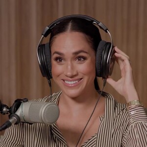 La plateforme de streaming a annoncé mettre fin au contrat 
Meghan Markle, duchesse de Sussex, enregistre des podcasts pour Spotify. Mais depuis le 15 juin 20023, Spotify a annoncé mettre fin au contrat passé avec le prince Harry et Meghan Markle. 