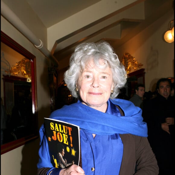 Claude Sarraute - Représentation du spectacle "Salut Joe" par les anciens de la Star Academy au cirque d'hiver Bouglione à Paris.