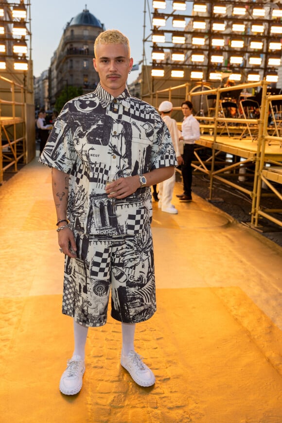 Arón Piper - Arrivées au défilé de mode masculine prêt à porter printemps/été 2024 de la maison Louis Vuitton à Paris le 20 juin 2023. © Olivier Borde / Bertrand Rindoff / Bestimage