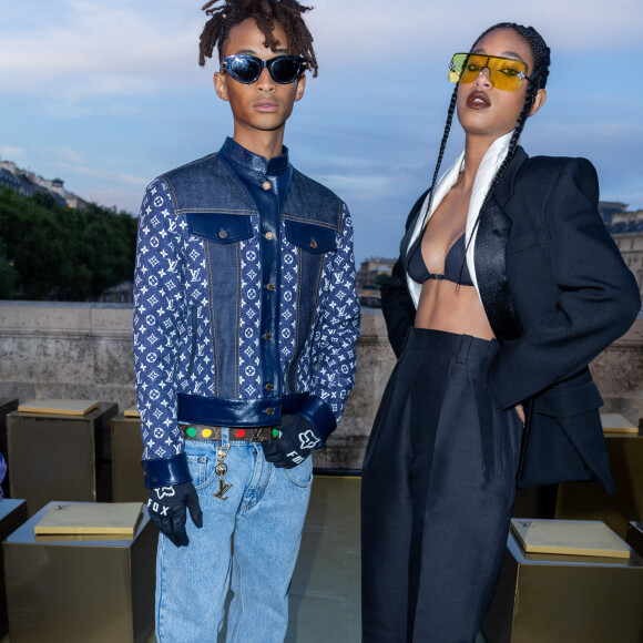 Jaden Smith et Willow Smith - Arrivées au défilé de mode masculine prêt à porter printemps/été 2024 de la maison Louis Vuitton à Paris le 20 juin 2023. © Olivier Borde / Bertrand Rindoff / Bestimage