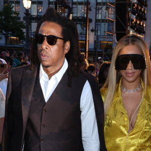 Beyoncé et Jay-Z - Arrivées au défilé de mode masculine prêt à porter printemps/été de la maison Louis Vuitton à Paris, le 20 juin 2023 © Olivier Borde / Bertrand Rindoff / Bestimage