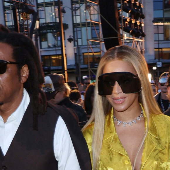 Beyoncé et Jay-Z - Arrivées au défilé de mode masculine prêt à porter printemps/été de la maison Louis Vuitton à Paris, le 20 juin 2023 © Olivier Borde / Bertrand Rindoff / Bestimage