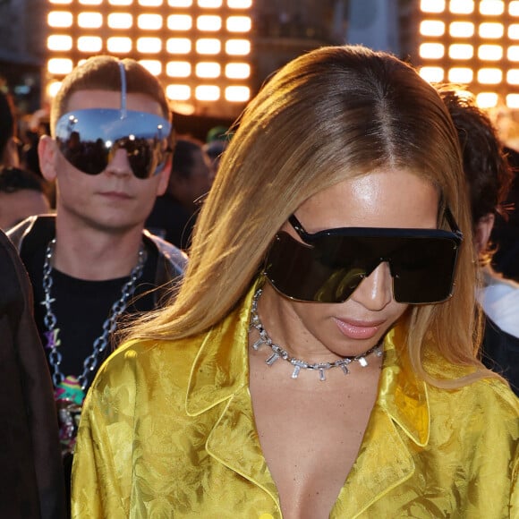 Beyonce attend the Louis Vuitton Spring/Summer 2024 fashion show during the Paris Fashion Week menswear spring/summer 2024 on June 20, 2023 in Paris, France. Photo by Jerome Dominé/ABACAPRESS.COM 