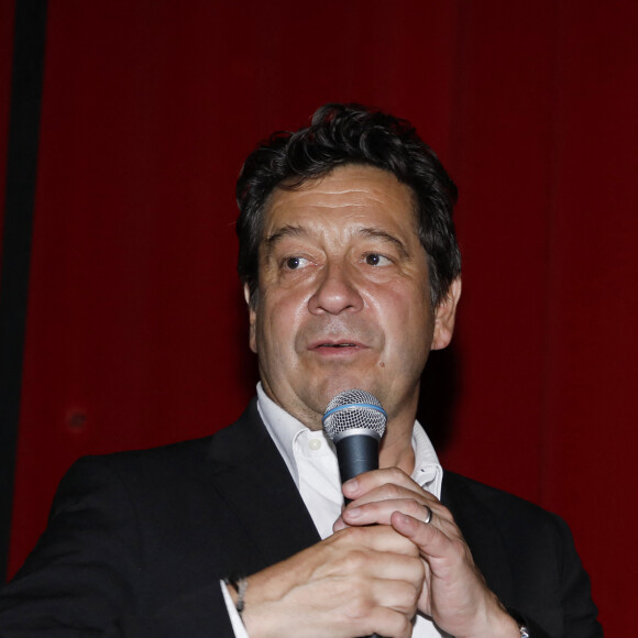 Exclusif - Laurent Gerra, parrain du festival lors du dîner d'ouverture de la 2ème édition du Festival du Cinéma Français Aix-les-Bains & Gastronomie au casino de Aix-les-Bains le 6 juin 2023. © Denis Guignebourg / Bestimage 