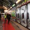 Le Tunnel de Leake Street à Waterloo pour la première du film Banksy : Exit Through the Gift Shop le 1er mars à Londres