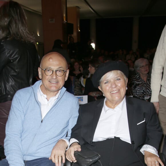 Mimie Mathy et son mari Benoist Gérard - Soirée de clôture du 22ème Festival des créations télévisuelles de Luchon. Le 8 février 2020 © Christophe Aubert via Bestimage