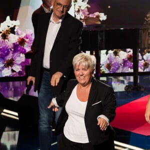 Exclusif - Benoist Gérard et Mimie Mathy - Enregistrement de l'émission "La Boîte à secrets 4" à Paris, présentée par F.Bollaert, et diffusée le 10 avril sur France 3. Le 23 janvier 2020 © Tiziano Da Silva / Bestimage