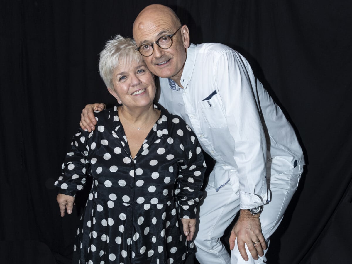 Photo : Exclusif - Mimie Mathy et son mari Benoist Gérard - Surprises -  Backstage de l'enregistrement de l'émission "La Chanson secrète 4", qui  sera diffusée le 4 janvier 2020 sur TF1,