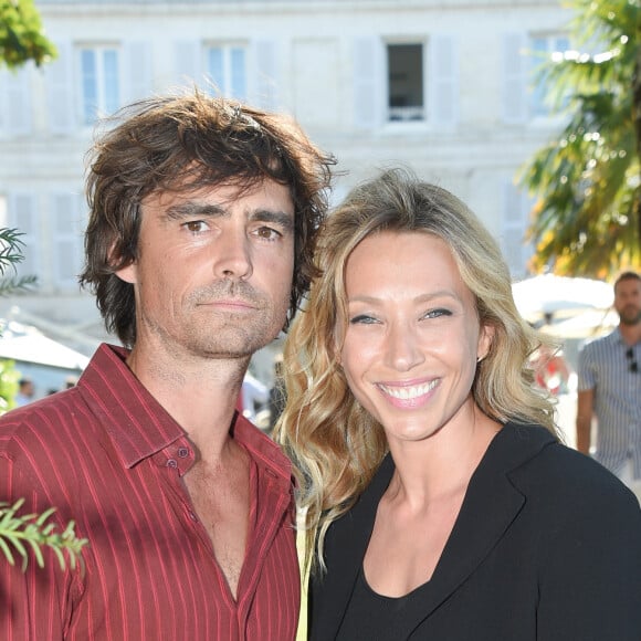 Nicolas Herman et Laura Smet lors du premier jour de la 11ème édition du festival du Film Francophone d'Angoulême, France, le 21 août 2018. © Coadic Guirec/Bestimage 