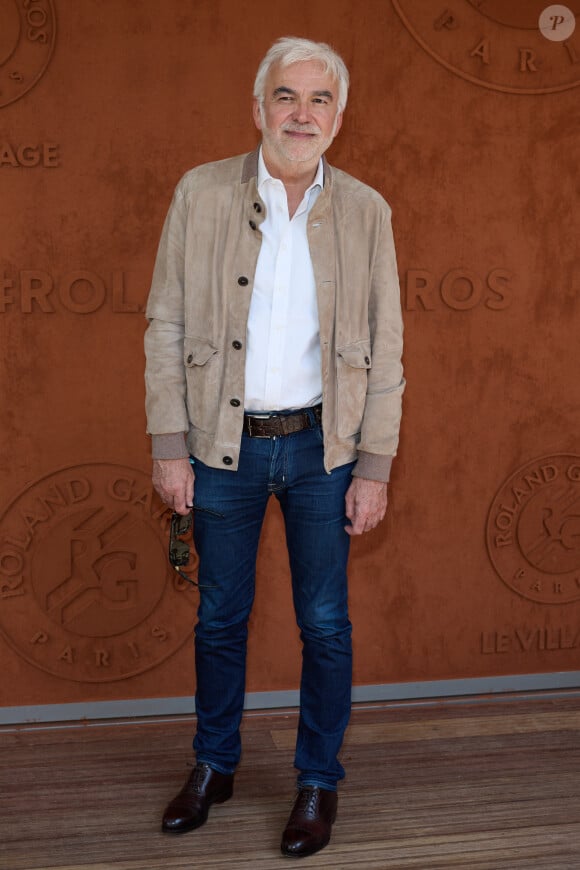 Pascal Praud au village lors des Internationaux de France de tennis de Roland Garros 2023, à Paris, France, le 4 juin 2023. © Cyril Moreau/Bestimage