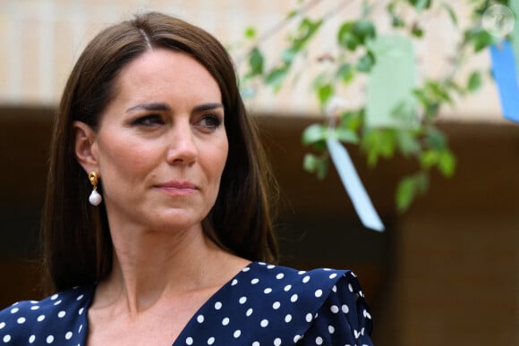 Catherine (Kate) Middleton, princesse de Galles, inaugure la communauté résidentielle de Hope Street à Southampton, le 27 juin 2023. Cette communauté pionnière pilotera une nouvelle approche pour soutenir les femmes dans le système judiciaire. 