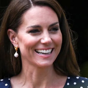 Catherine (Kate) Middleton, princesse de Galles, inaugure la communauté résidentielle de Hope Street à Southampton, le 27 juin 2023. Cette communauté pionnière pilotera une nouvelle approche pour soutenir les femmes dans le système judiciaire. 