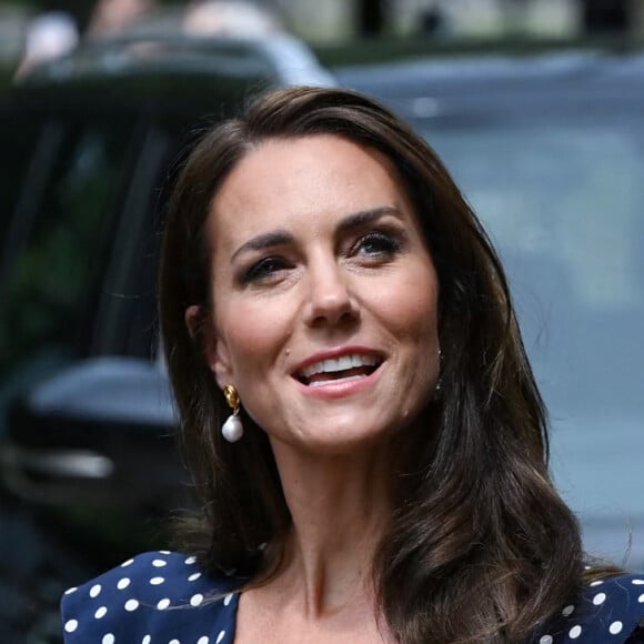 Catherine (Kate) Middleton, princesse de Galles, inaugure la communauté résidentielle de Hope Street à Southampton, le 27 juin 2023. Cette communauté pionnière pilotera une nouvelle approche pour soutenir les femmes dans le système judiciaire. 