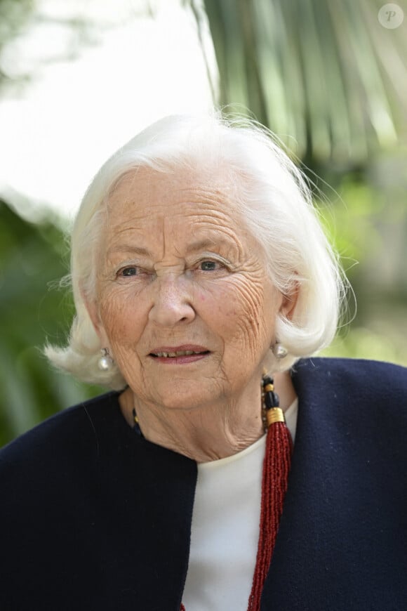 La reine Paola de Belgique lors de la cérémonie "Queen Paola Prize for Teaching" à Bruxelles. Le 31 mai 2023 