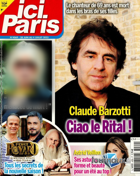 Couverture du magazine Ici Paris, paru le 28 juin 2023.