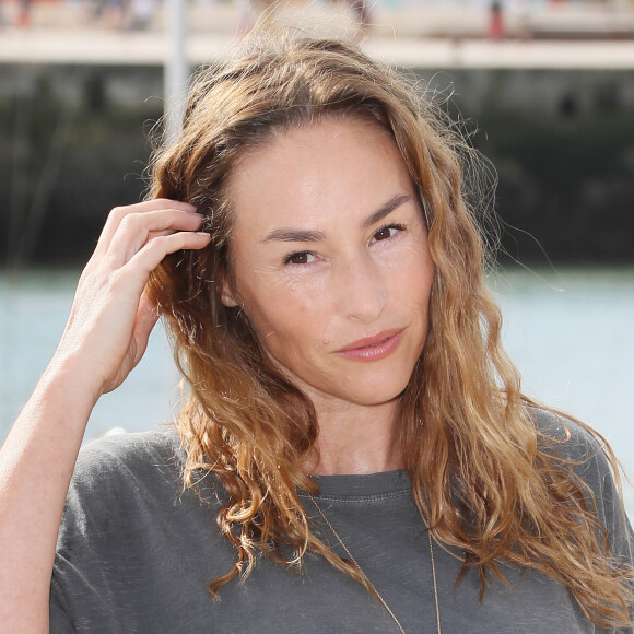 Vanessa Demouy - Photocall de la série "Demain nous appartient" lors de la 21ème édition du Festival de la Fiction TV de la Rochelle. le 14 septembre 2019 © Patrick Bernard / Bestimage