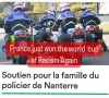 "La France vient tout juste de remporter la Coupe du monde du racisme, encore", indique le jeune homme
 