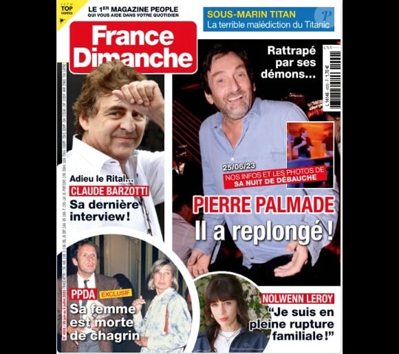 Retrouvez toutes les informations sur Frédéric François dans le magazine France Dimanche du 30 juin 2023.