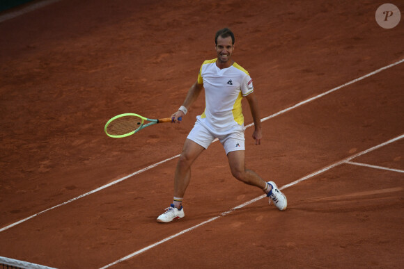 Richard Gasquet - Internationaux de France de tennis de Roland Garros 2023 à Paris le 30 mai 2023.