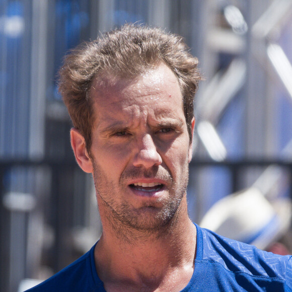 Richard Gasquet s'emporte en plein match
Le français Richard Gasquet participe à l'Open Sopra Steria à Villeurbanne, France. © Sandrine Thesillat/Panoramic/Bestimage