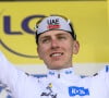 "Je suis devenu triste parce que j'ai entendu que ma copine Urska avait chuté dans le Tour d'Italie", a déclaré Tadej Pogacar
 
Tadej Pogacar sur le Tour de France 2023. © PhotoNews/Panoramic/Bestimage