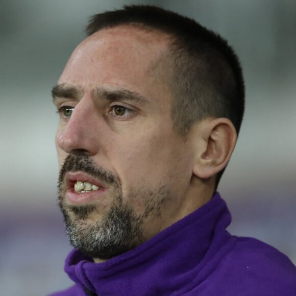 Franck Ribéry à l'entrainement avant le match Turin Vs Fiorentina.