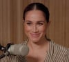 Meghan est souvent pointée du doigt
Meghan Markle, duchesse de Sussex, enregistre des podcasts pour Spotify. 