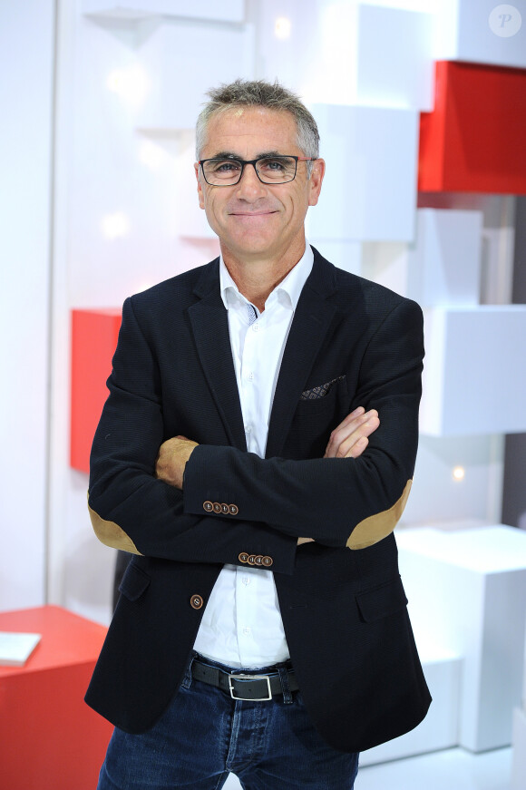 Exclusif - Laurent Jalabert - Enregistrement de l'émission "Vivement Dimanche Prochain" spécial Tour de France au studio Gabriel, à Paris, France, le 21 août 2019 . Diffusion le 25/08/2019 sur France 2. © Guillaume Gaffiot/Bestimage 