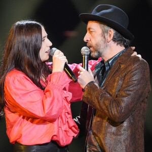 Izïa Higelin, Arthur H lors de la cérémonie des 34e Victoires de la Musique à la Seine Musicale, Boulogne Billancourt le 8 février 209. © Coadic Guirec / Bestimage 